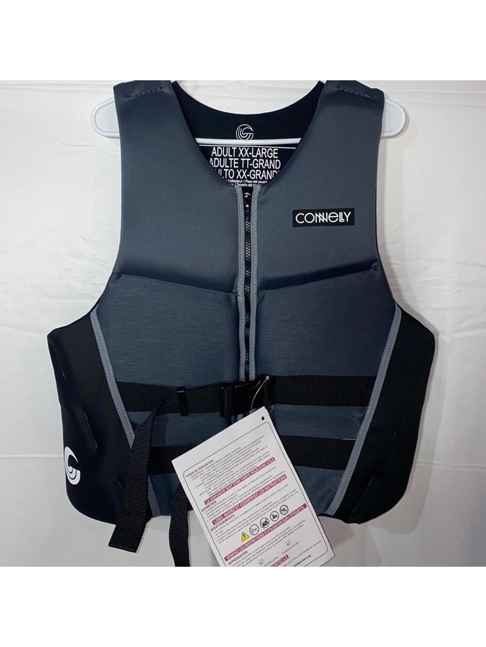 NWT!! Mens Connelly Classic Neo Life Vest Jacket Size 2XL Chest 48”- 52”